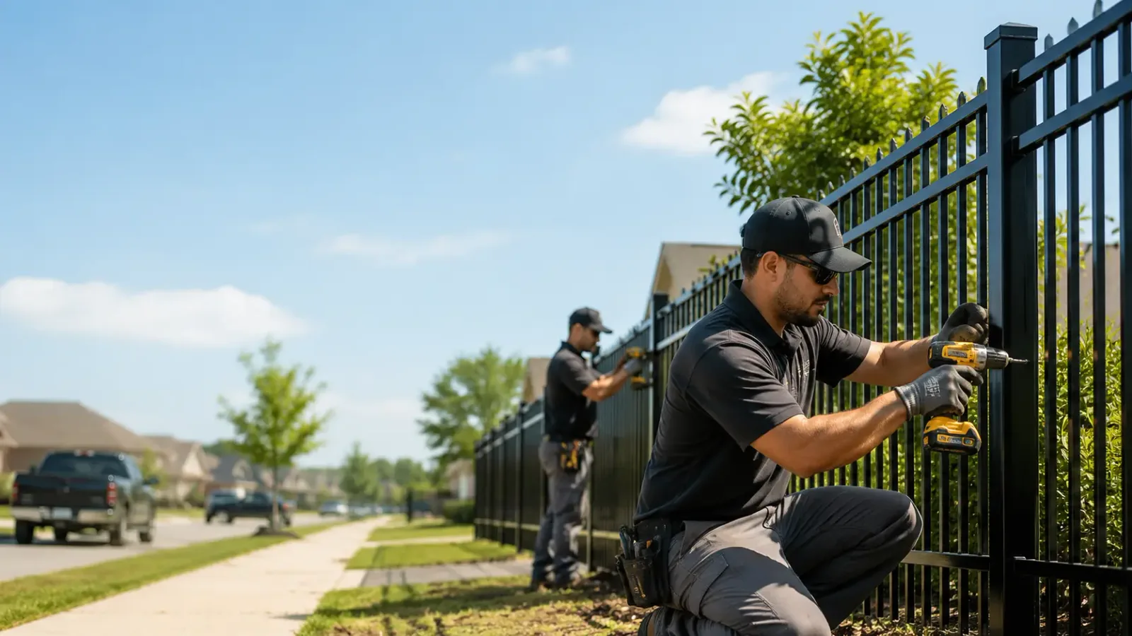 Metal Fence Installation in Calvert, TX